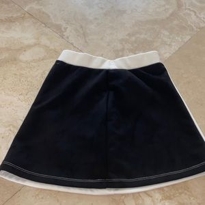 Altar’d State Skirt. Size XS. Black and white velvet. New with tags